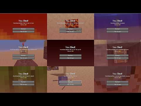 [EN] Minecraft - All Death Messages