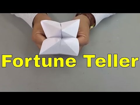 How To Make A Fortune Teller Out Of Paper