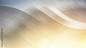 abstract backgrounds with white and light yellow lines, gradient, color, soft light effect, and waves