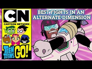 Teen Titans Go! | Best Fights in an Alternate Dimension | Cartoon Network UK 🇬🇧