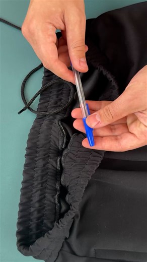 Beamish on Instagram: "Drawstring reinserting hack #drawstring #trick #easy"