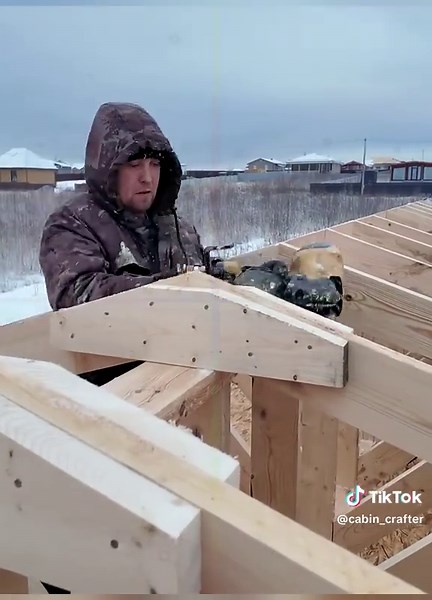 Inexpensive house in 4 days. Full construction process - Part 4