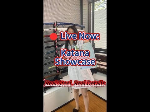 Masterpiece Katana Live: Featuring Full Temper (Hitatsura) & Master Polishing