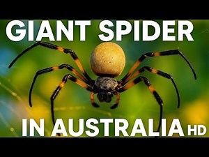 Giant Spider in Australia: Facts About the World's Largest Huntsman Spider 🕷️ | Wildlife Documentary