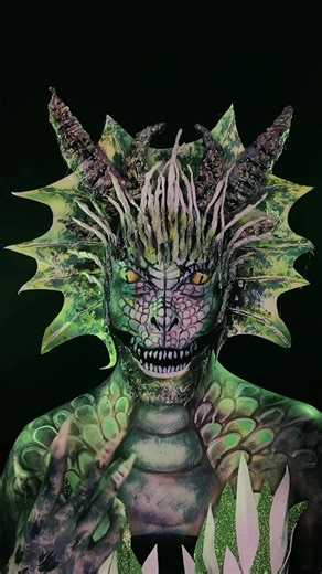 Amazing Dragon SFX Makeup Tutorial: Unleash Your Inner Artist