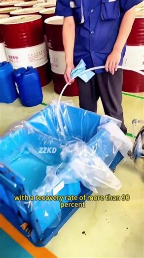 6 13 6 solvent recovery machine #science #smallindustries #chemistry #factory