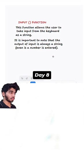 Mayank | What is the input function in python? . . . . #coding #ai #programming #python | Instagram