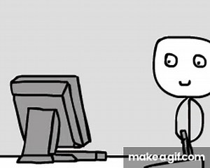 Computer on fire. on Make a GIF