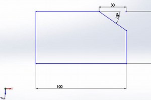 How to Use SolidWorks Sketch Chamfer Tool Tutorial for Beginners