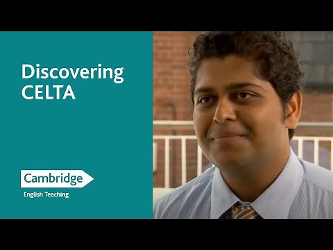CELTA (Certificate in Teaching English to Speakers of Other Languages) | Cambridge English