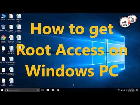 How to get Root Access on Windows PC - How To?