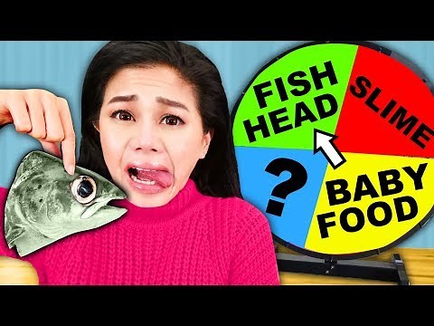 Mystery Wheel Decides What I Eat for 24 Hours - Fast Food Circle Taste Test Spy Ninjas Challenge!