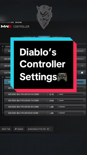 My Controller Settings for all the boys asking💯I'll do my KBM next 👌 #warzonesettings #warzone #vrdiablo #callofdutywarzone #warzone2