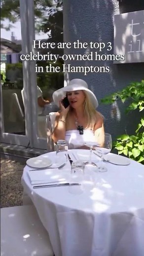 Here are the top 3 celebrity owned homes in the Hamptons