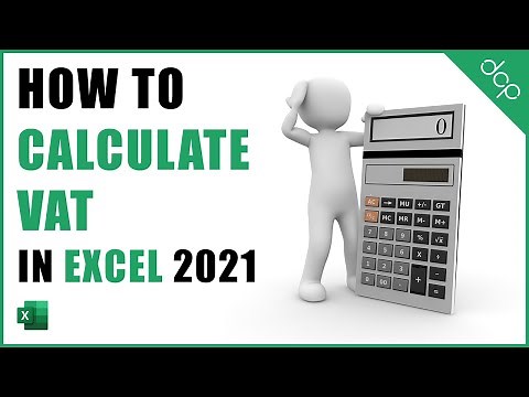 How to calculate VAT - Excel Tutorial