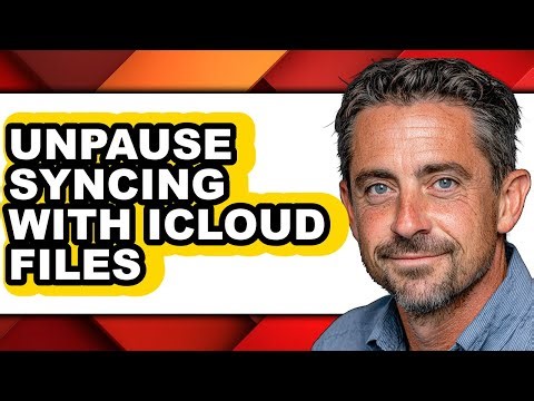 How to Unpause Syncing with Icloud Files (easy Method)