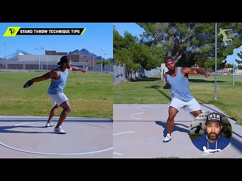 Discus Throw Standing Technique Tips / Discus Throw Training