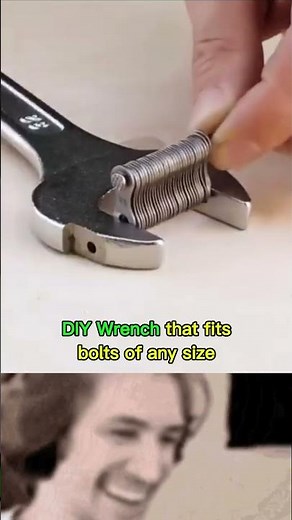 DIY wrench that fits bolts of any size #shorts #ytshorts #science #diy #tools