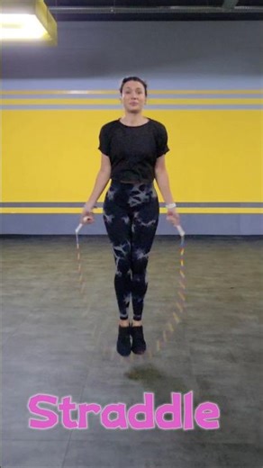 Beginner jump rope vid.5 -STRADDLE- READ DESCRIPTION- #jumprope#beginner #STRADDLE #howtojump