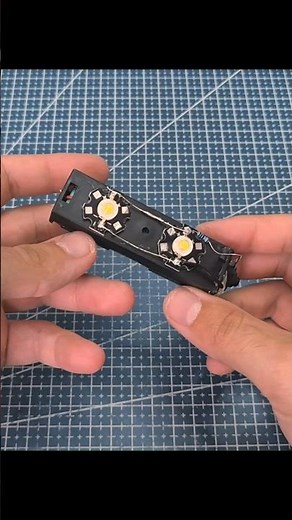 DIY Rechargeable LED Torch 🔋 Simple & Bright