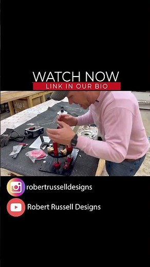 Robert Russell Designs made an amazing Router Sled using our Router Motor and Mast-R-Lift II!