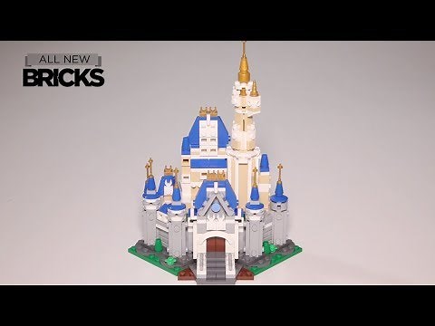Lego Mini Disney Castle Speed Build by Build Better Bricks