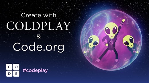 Code.org bands together with Coldplay to get kids dancing and coding via #codeplay contest