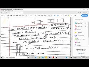 Design of overhead rectangular water tank