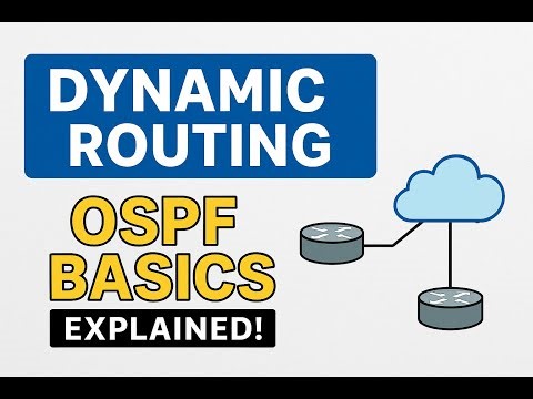 Dynamic Routing Explained | OSPF Basics for Beginners | Dynamic Routing vs Static Routing
