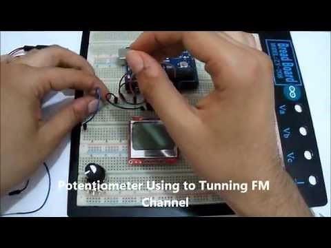 build your FM radio transmission station with arduino
