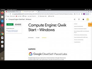 Compute Engine: Qwik Start Windows | GSP093