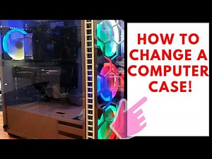 How to change a computer case to Kolink Observatory RGB Case!!