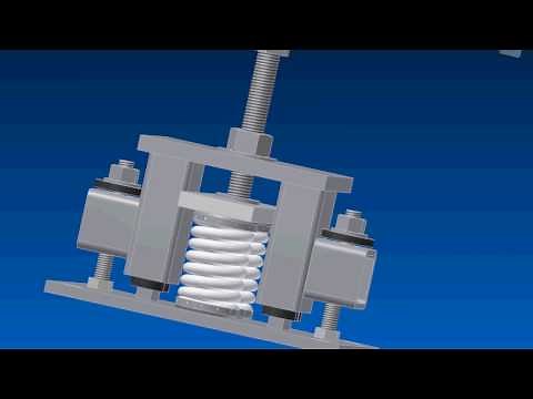 spring vibration isolator restraint mount