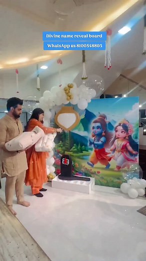 7.5K views · 306 reactions | Baby name reveal board with god's...