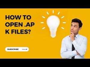 How to open apk files in PC