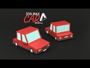 Low Poly Car Modeling | 3DS Max