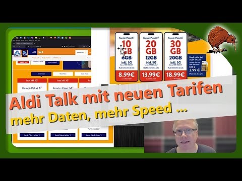 Neue Tarife bei Aldi Talk: Günstiger, bis zu 30 GB, 5G und 100 Mbit/s