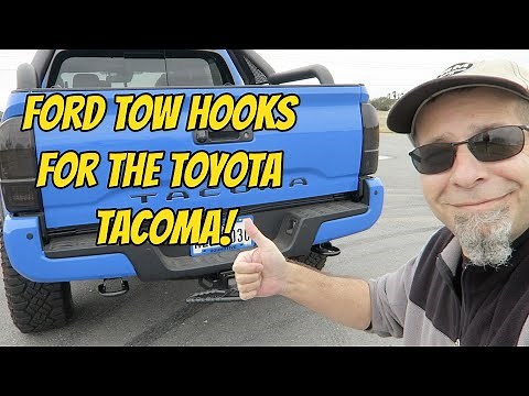 Ford Tow Hooks for the Toyota Tacoma