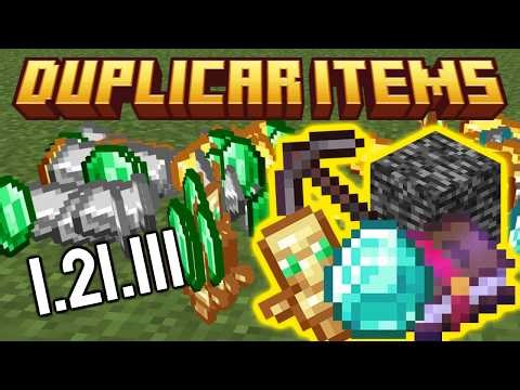 How to DUPLICATE items in Minecraft Bedrock 1.21.111 [ PC / MOBILE / CONSOLES ]