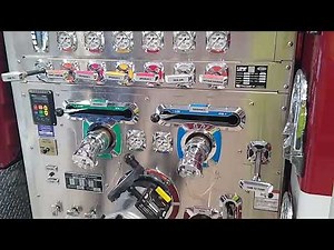 Operating and engaging the pump on Engine 1.