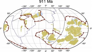 Earth-moving research charts one billion years of tectonic plate movement