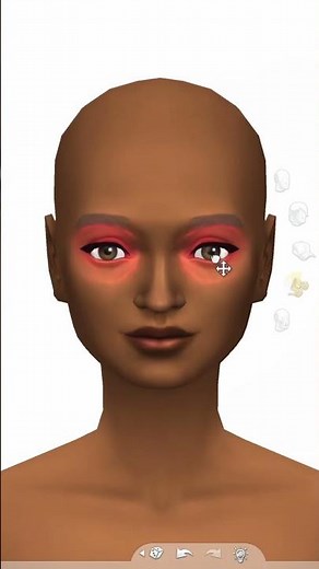 how to adjust your Sim's face in create a sim - Sims 4 CAS tutorial #sims4