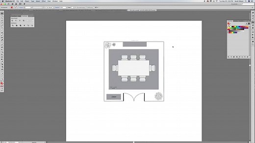 How to Create a Floor Plan in Adobe Illustrator - Room for Tuesday