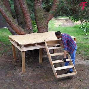 4.6K views · 65 reactions | Tree house building explained step-by-step | Fabiosa UK | Facebook