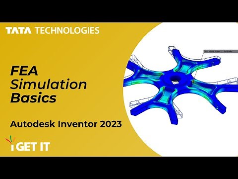 FEA Simulation Basics | Autodesk Inventor 2023