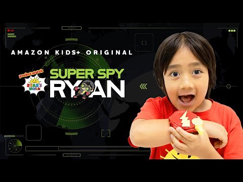 New Trailer of Ryan's World Original Amazon Kids+ Show, "Super Spy Ryan"