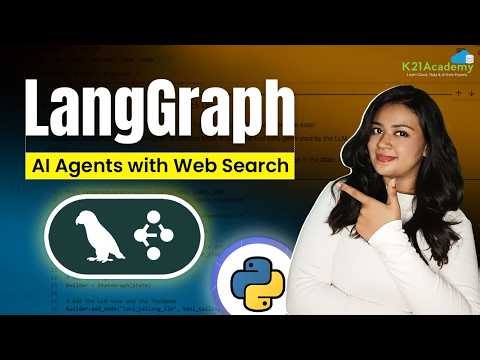 Agentic AI Project | Building AI Agents with Web Search Tools Using LangGraph | K21Academy
