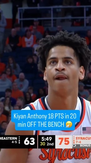 SportsCenter NEXT on Instagram: "Nothing but efficiency from Kiyan 😮‍💨 @kiyananthony"