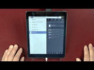 Dokumente im Griff mit GoodReader Tutorial: Dateien suchen und finden |video2brain.com