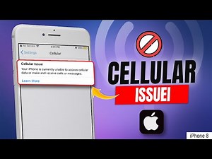 Fix the Currently Unable to Access Cellular Data Error on iPhone